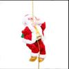 1 X Rope-climbing Christmas Santa Claus Climbing Rope Ladder Toy Christmas Decor