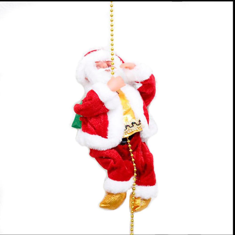 1 X Rope-climbing Christmas Santa Claus Climbing Rope Ladder Toy Christmas Decor