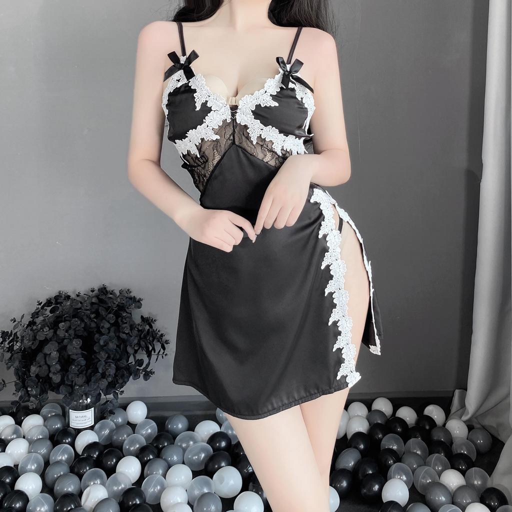 Sexy One Sexy Large Tempting Cute [millarouge] Lingerie, Babydoll, Nightgown, Loungewear, Camisole, Piece, Underwear, Size, Lingerie, Underwear,