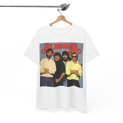 Alabama Band Tshirt Retro Country Merch Unisex Heavy Cotton Tee Unisex T-Shirt