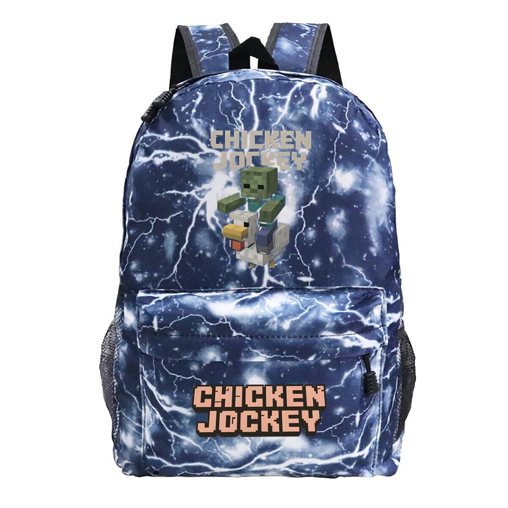 Football Printed Student Backpack Multifunctional Usb Interface Large Capacity Leisure Travel Backpack