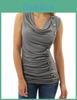 Gothic Style Womens T Shirt With Splicing Design For Streetwear And Casual Wear