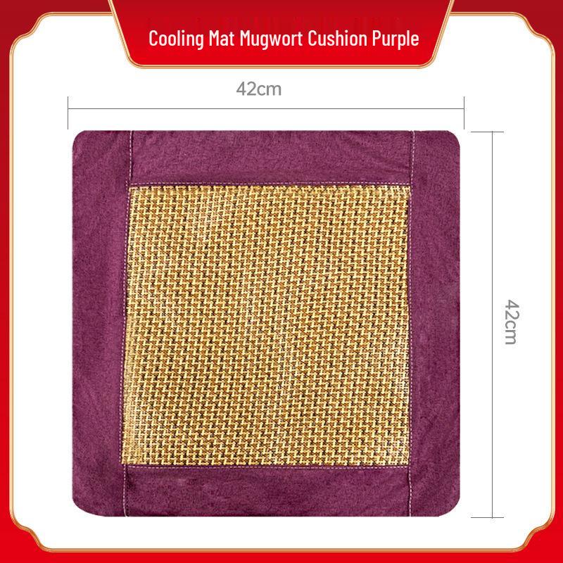 Ваньтан Электрическая грелка из моксы - Бархатная подушка с полынью для горячего компресса для офиса и дома