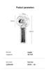 26-Color Mini Transparent Handheld Fan with USB Charging, Long Battery Life, and Three-Speed Wind