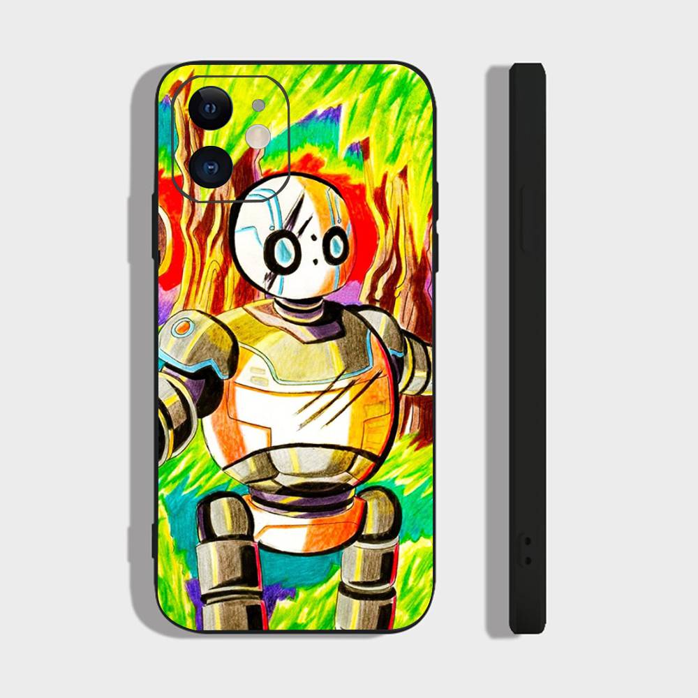 Film The Wild R-Robot P Phone Case For IPhone 17 Air 16 15 14 13 Pro Max 11 12 Black Silicone Cover