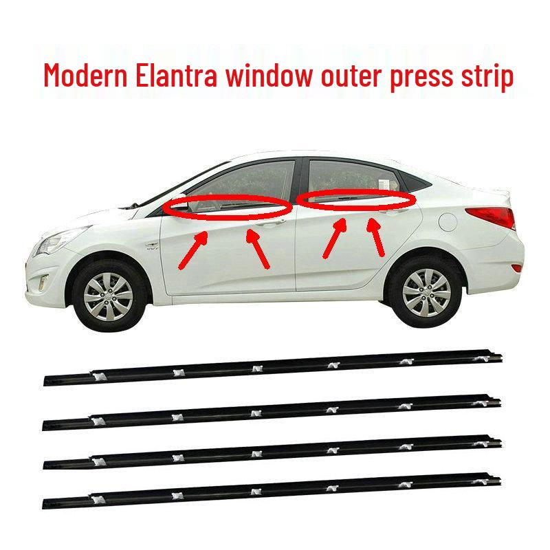 Hyundai Elantra Window Outer Pressure & Waterproof Sealing Strip