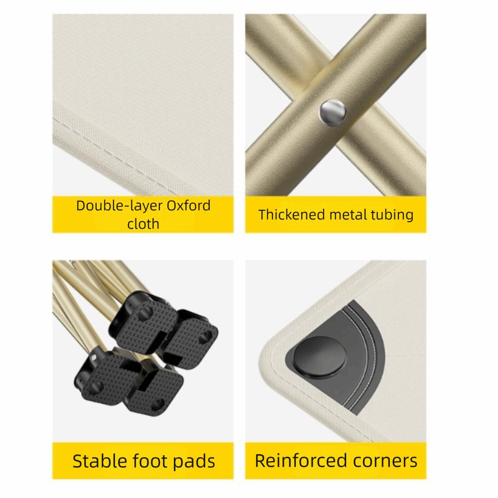 High Load Bearing Folding Camping Stool Ultralight Outdoor Chair Practical Portable Stool Beach