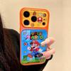 Электрический чехол для телефона Mario для iPhone 15/16 Pro/Max - Новый дизайн для девочек