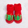Newborn Baby Boys Girls Christmas Floor Socks Anti-Slip Baby Step Socks