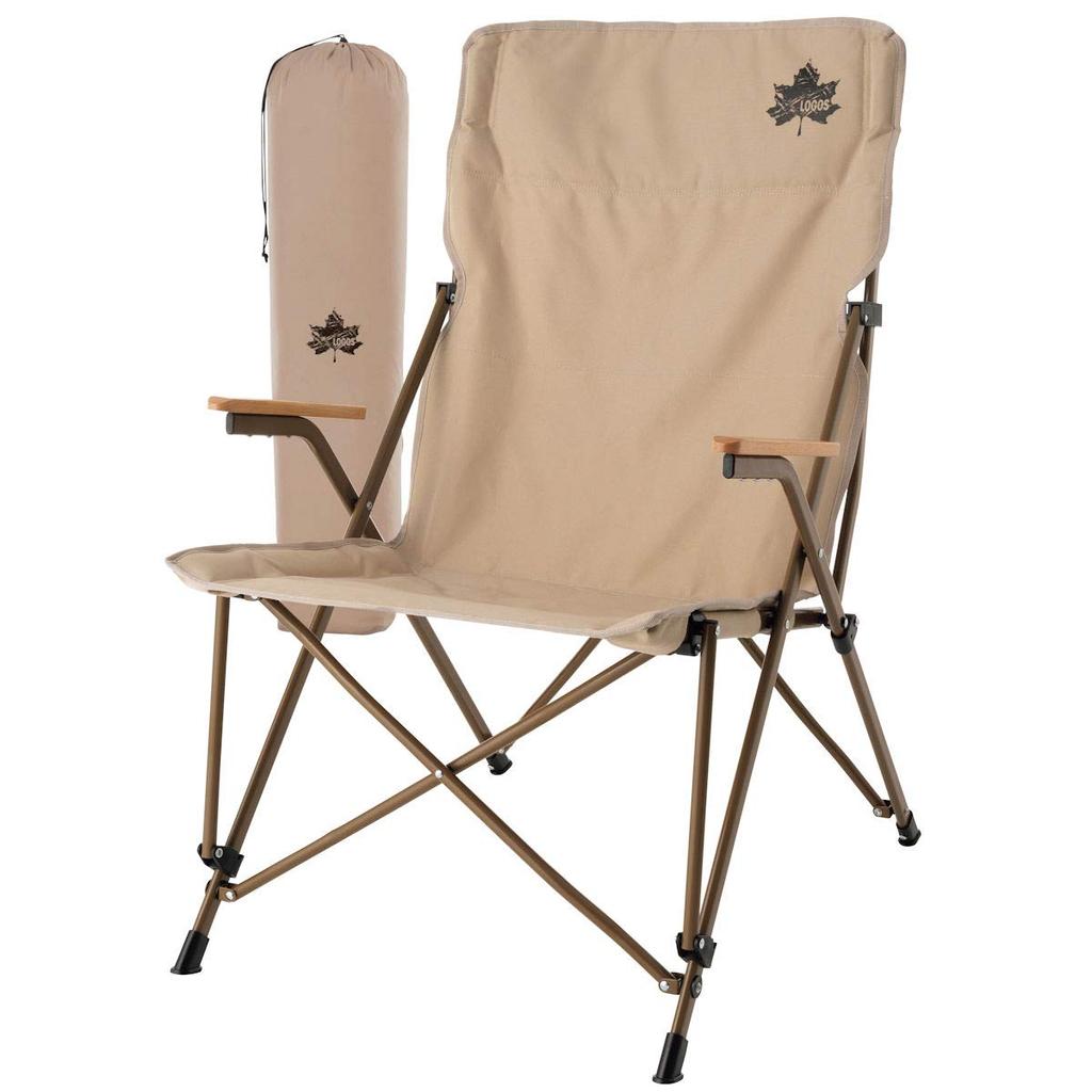 LOGOS Tradcanvas Dining Master Chair 73173126 Outdoor Folding Camping Chair Load Capacity 150kg