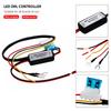DRL Controller Auto Car LED Daytime Running Light Relay Harness Dimmer On/Off 12-18V Fog Lamp Control