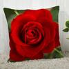 Роскошный домашний декор, наволочка для подушки, наволочка для дивана в гостиной, наволочка с узором из красной розы
