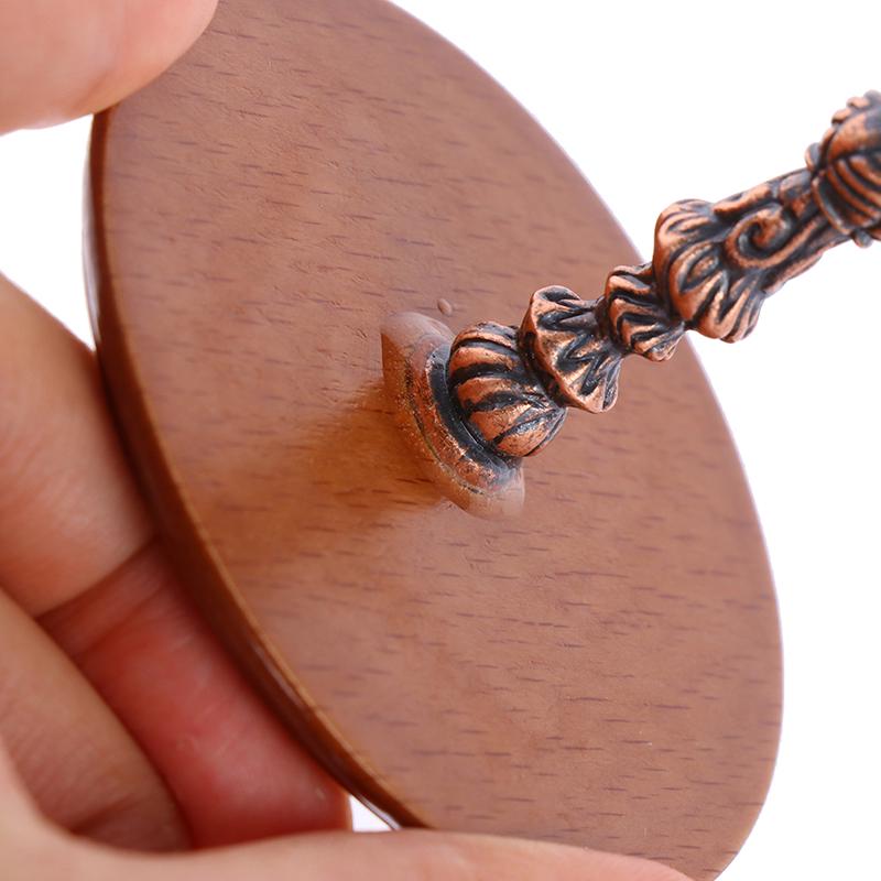 1:12 Кукольный домик Миниатюрная мебель Деревянный круглый кухонный приставной стол и табурет