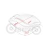 Передние и задние кожаные подушки сиденья для Harley XL1200 X48 (2004-2015 гг.)
