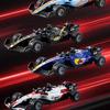1: 64 Mini Alloy Rc Formula Racing Adjustable Speed Led Light Children'S Portable Toy Indoor And Outdoor Remote Control Toy