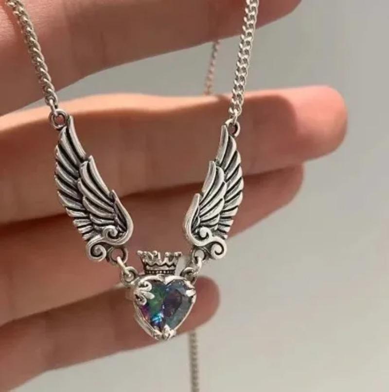 Готический Стиль Череп Черное Сердце Подвески Ожерелье Для Женщин Мужчин Партии Панк Ювелирные Изделия Ожерелье Мужские Панк Вещи Кулон Оптовая Продажа