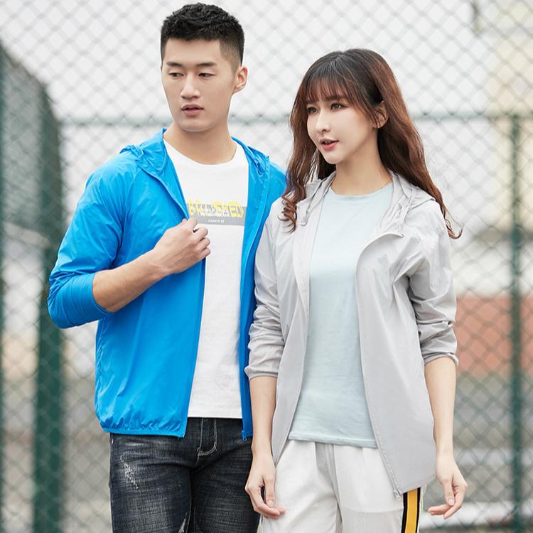 Унисекс солнцезащитная одежда, быстросохнущая супертонкая куртка для мужчин и женщин, пальто с капюшоном и защитой от ультрафиолета, верхняя одежда