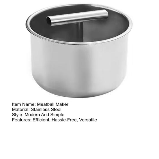 Машина для изготовления фрикаделек из нержавеющей стали, 6/12 шариков, ручная машина для изготовления фрикаделек, кухонный пресс для изготовления фрикаделек, простой инструмент для приготовления пельменей и пирожных