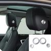 New Style Front Seat Head Rest Headrest Adjust Button Cover Trim For Land Rover Discovery Sport 2015 2016 2017