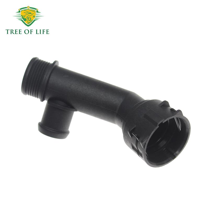 New Left Radiator Coolant Hose Adapter Lower For Volkswagen Tiguan AD 2017 2018 5QN122291F 5QN 122 291F 5NA122157AD