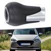 GEAR SHIFT KNOB Shift Knob Premium Leather Sleek Black