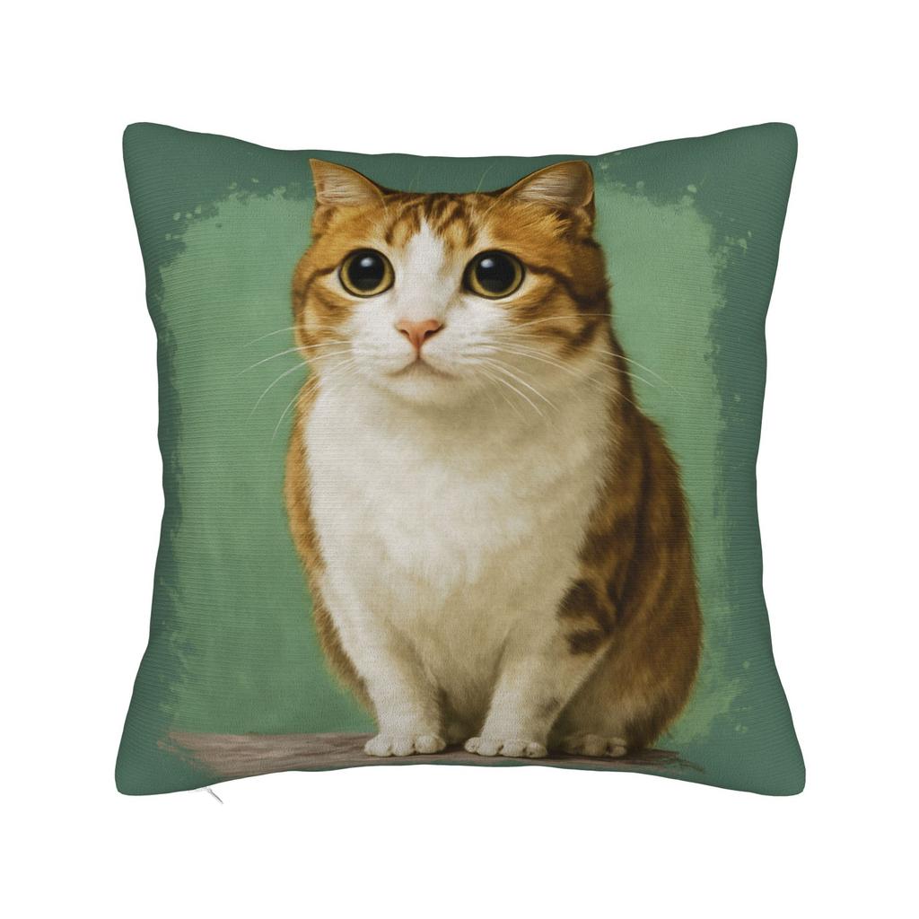 Pillow Cover Internet Famous Meowl Cat Owl Meme  Morden Pillow Case For Sofa Home Decoration Pillowcases