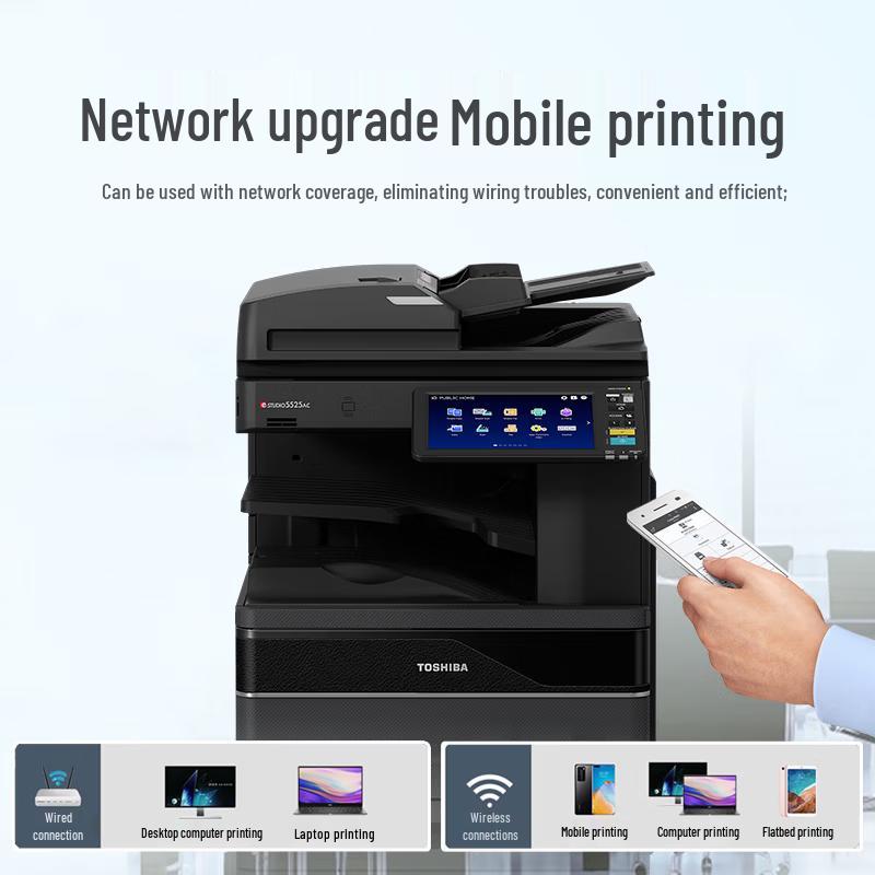 Toshiba Multifunction Color Laser Printer CN plug (adapter included)