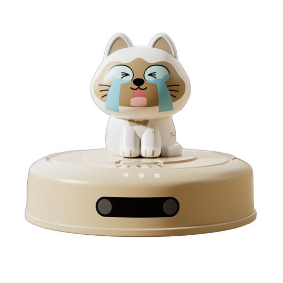 Кошка Робот Пылесос Машина Игрушка Инерционный Привод Оттягивание Назад Мультяшный Котенок Подметальная Машина Транспортное Средство Развивающая Игрушка Малыши Мальчики Девочки Подарок