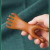 Sandalwood Five-Claw Scalp and Neck Massage Comb for Decompression Therapy