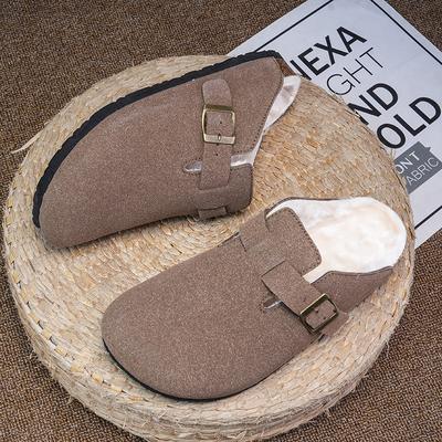 Пара хлопковых тапочек Baotou зима новые домашние бархатные утолщенные теплые хлопковые туфли пара большой размер морозостойкие биркенштоки