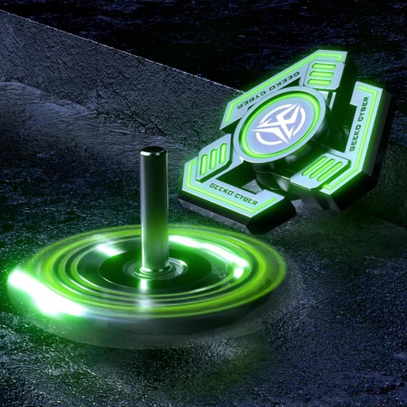 Гироскоп на палец, декомпрессионный инструмент, металлический волшебный спиннер, супер черный, технологические игрушки EDC для взрослых и мальчиков, антистресс ORIGIN