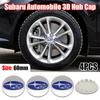 60mm 4pcs/set Car Wheel Center Hub Caps For SUBARU WRX STI Forester Legacy Outback BRZ XV Impreza Emblem Badge hubcapAccessories WW222
