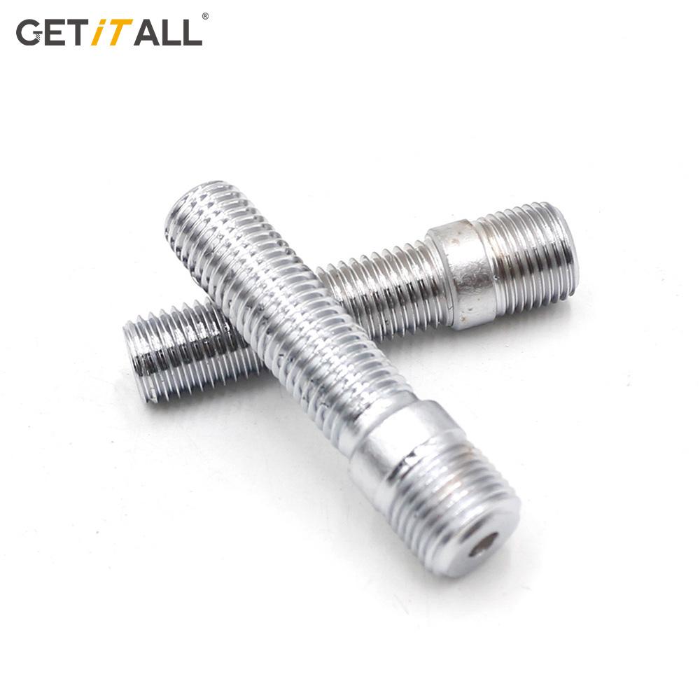GETITALL M12x1.25,M12x1.5,M14x1.25,M14x1.5 20PCS Extended Wheel Studs Conversion Tall Lug Bolts Screw Adapter Kit length 50/58mm