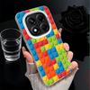 Fashion Building Blocks Pattern Shockproof Phone Case for Xiaomi Redmi Note 15 14 13 12 Pro Plus 11 11S 11T 5G Cover Anti Fall F