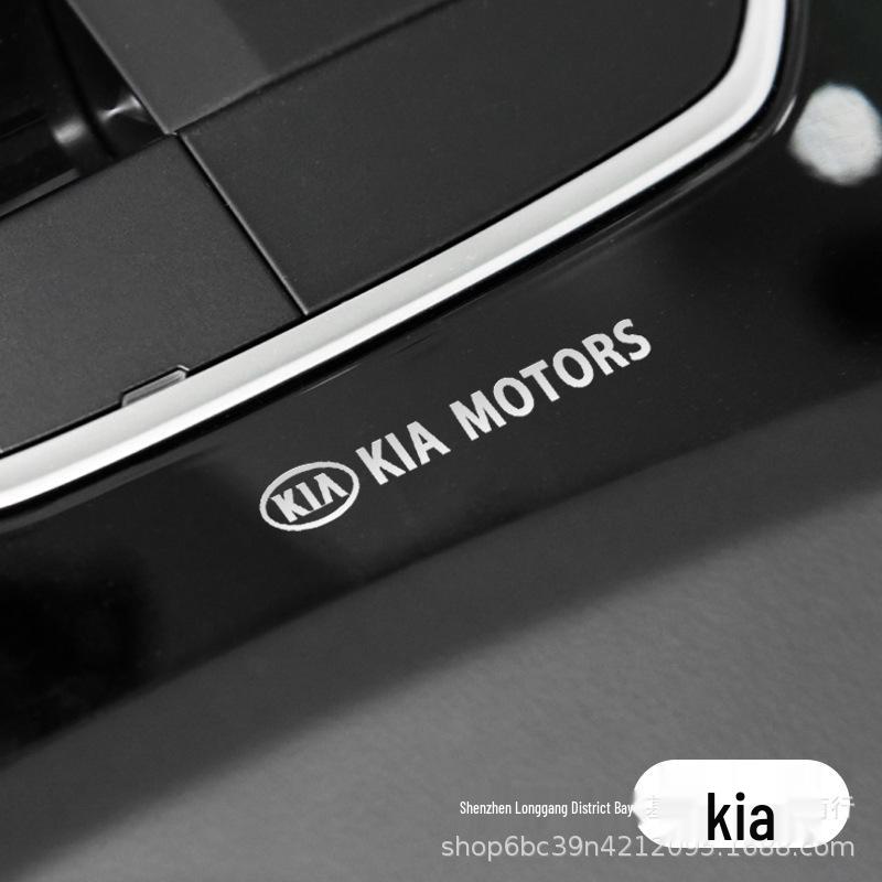 Креативная металлическая наклейка для украшения логотипа автомобиля для стеклоочистителя, консоли, окон, дверей, ступицы колеса – Настраиваемый и уникальный дизайн.