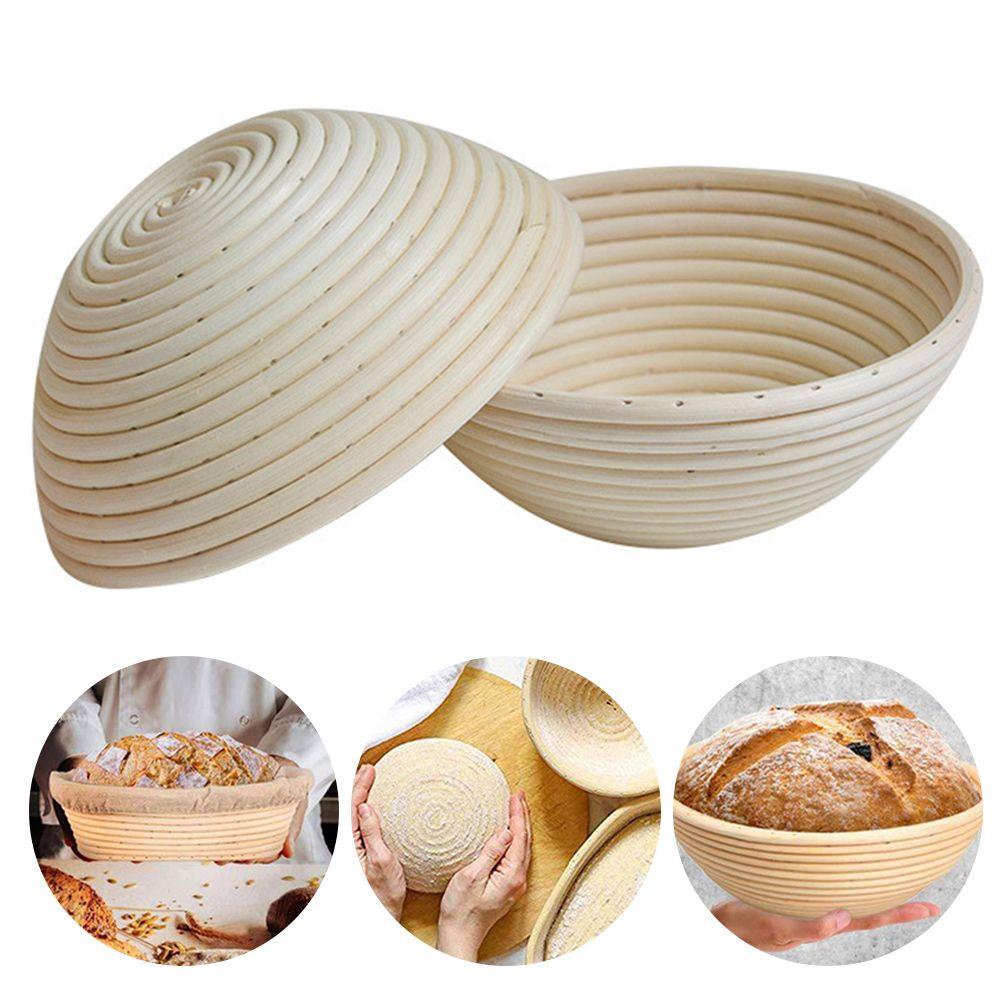 Ротанг Плетеный Заквасочная Корзина Круглая Корзина Баннетон для Теста Корзины для Расстойки Хлеба Корзина для Теста Ротанг Brotform