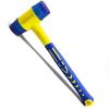 Rubber Hammer, Plastic Hammer, Combination Hammer, Pipe Handle, Non-Slip, Repair Tool (30mm)