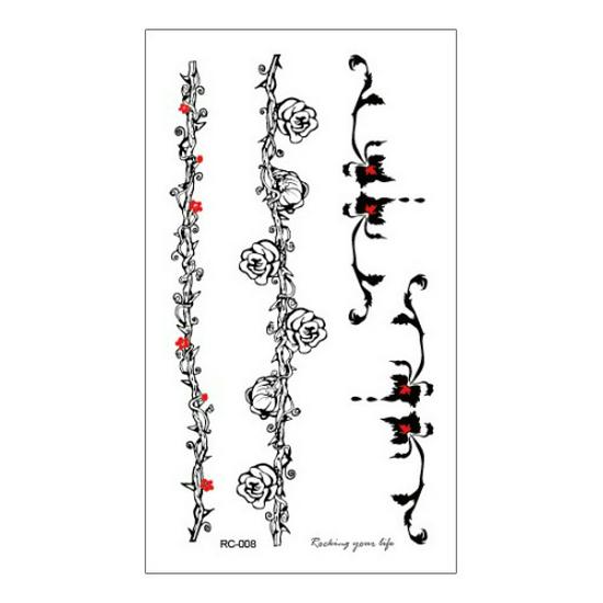 Водонепроницаемые цветные наклейки-татуировки для всех возрастов