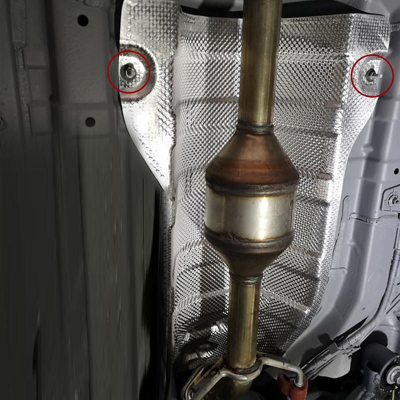 Рельефный алюминиевый теплозащитный экран, теплозащитный экран, противопожарный поддон, топливный бак, серебристый турбоколлектор, алюминий