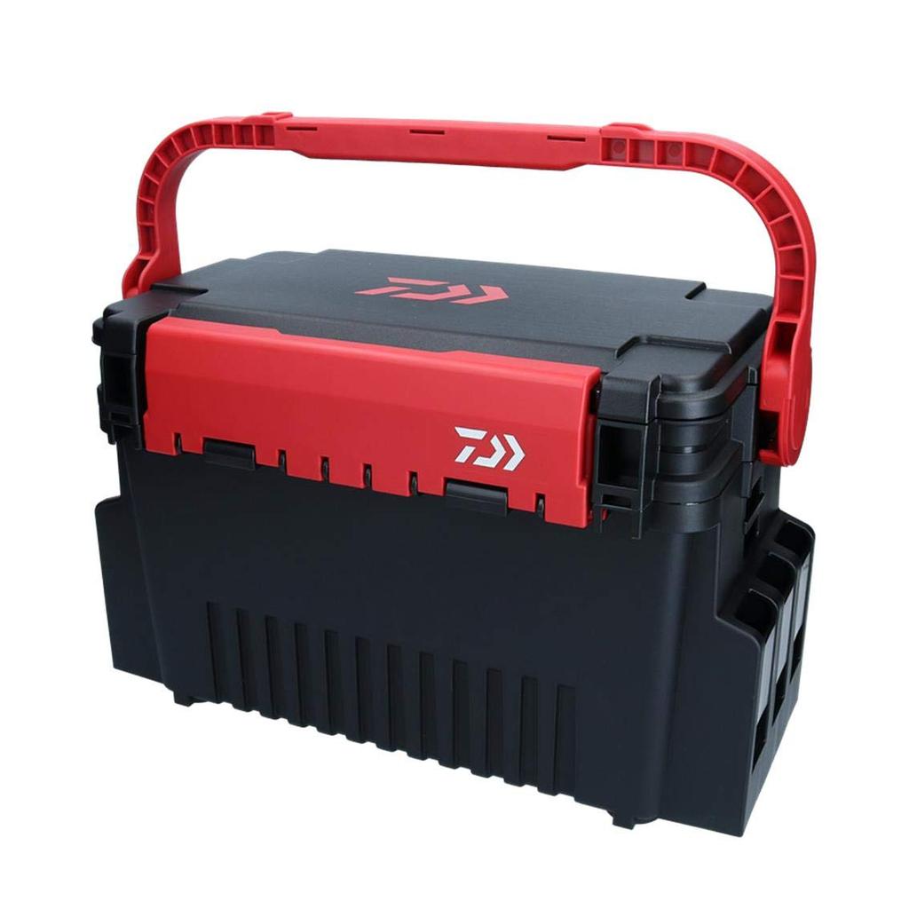 Daiwa Ящик для снастей TB4000 Рыболовный ящик Черный/Красный