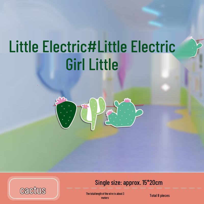 Creative Back-to-School Cartoon Banner Decoration for Classrooms and Kindergartens