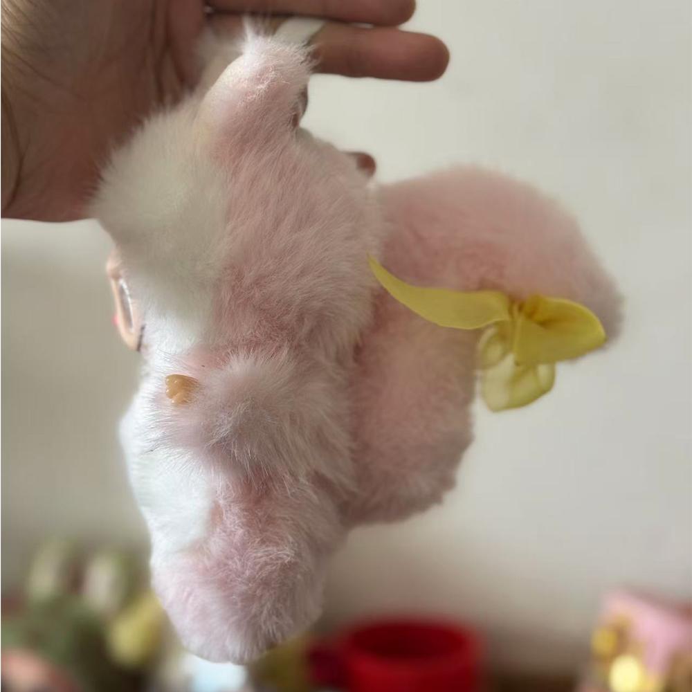 High Quality Plush Doll Heartbeat Macaron Has Been Redesigned with A Cream Peach Pink Gradient Making Birthday Gift For Girls