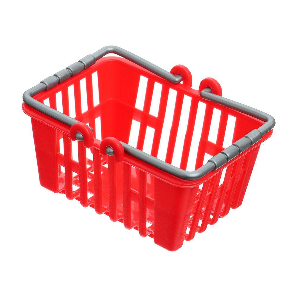 Supermarket Shopping Miniature For Doll House Food Basket Shopping Basket Doll Accessories Mini