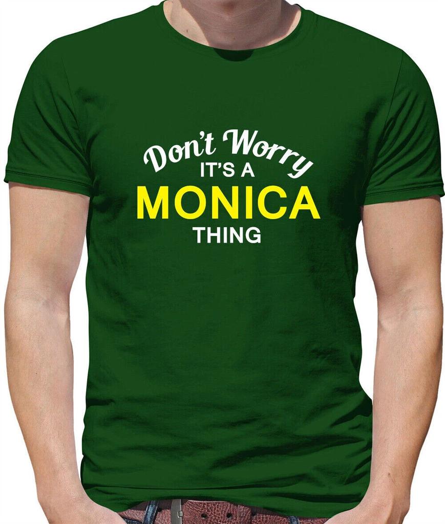 Don'T Worry It's Un Monica Cosa T-Shirt - Cognome Custom Nome Famiglia