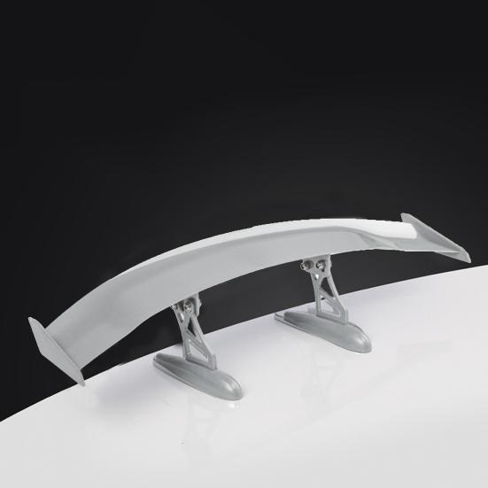 Мини-крошечный спойлер на багажник без перфорации, самоклеящийся сплошной цвет, универсальный автомобильный задний хвост