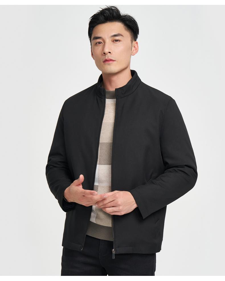 Detachable inner liner for warm down jacket with hall style 31237M0122