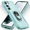 Жесткий прочный чехол для мобильного телефона Samsung Galaxy S23 Ultra S22 Plus S21 FE S20 5G с металлическим кольцом и подставкой, задняя крышка