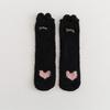 Winter Half-length Velour Mid-calf Women's Socks Coral Velour Socks Casual Colour-blocked Thickened Warm Floor Socks Adult Terry Socks