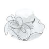 Women's Fashion Organza Church Fascinator Bridal Tea Party Wedding Hat