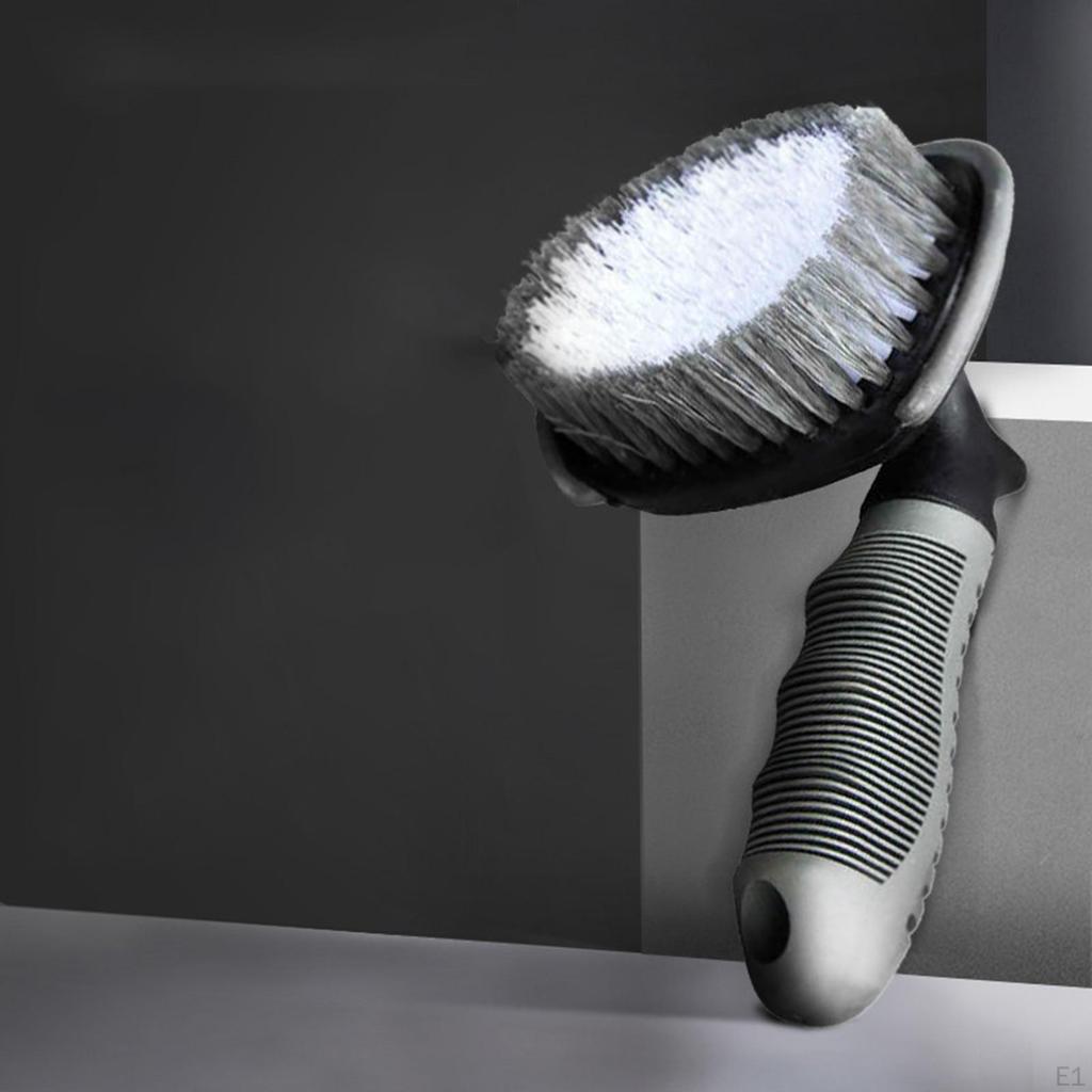 3 Pieces Car Tire Cleaning Brush Kit Duster Auto Detailing Portable Multifunction Wheel